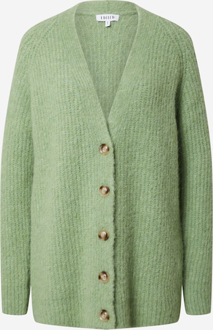 EDITED Knit Cardigan 'Eliandro' in Green: front