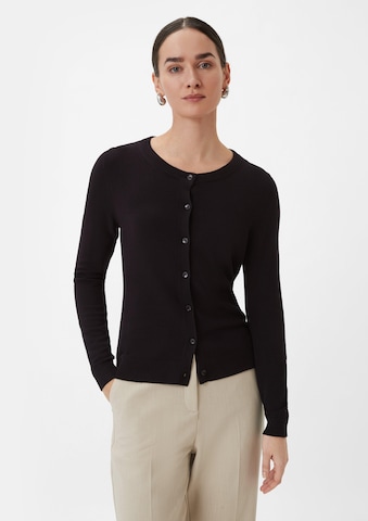 COMMA Knit Cardigan in Black: front