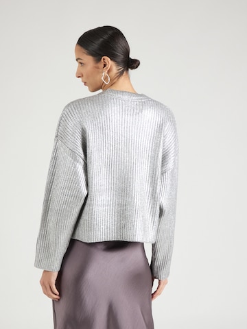 co'couture Sweater in Silver