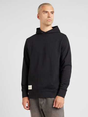 anerkjendt Sweatshirt in Black: front