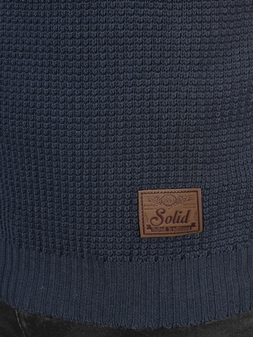 !Solid Pullover 'Terrance' in Blau