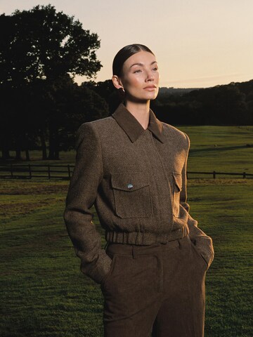 RÆRE by Lorena Rae - Casaco meia-estação em castanho