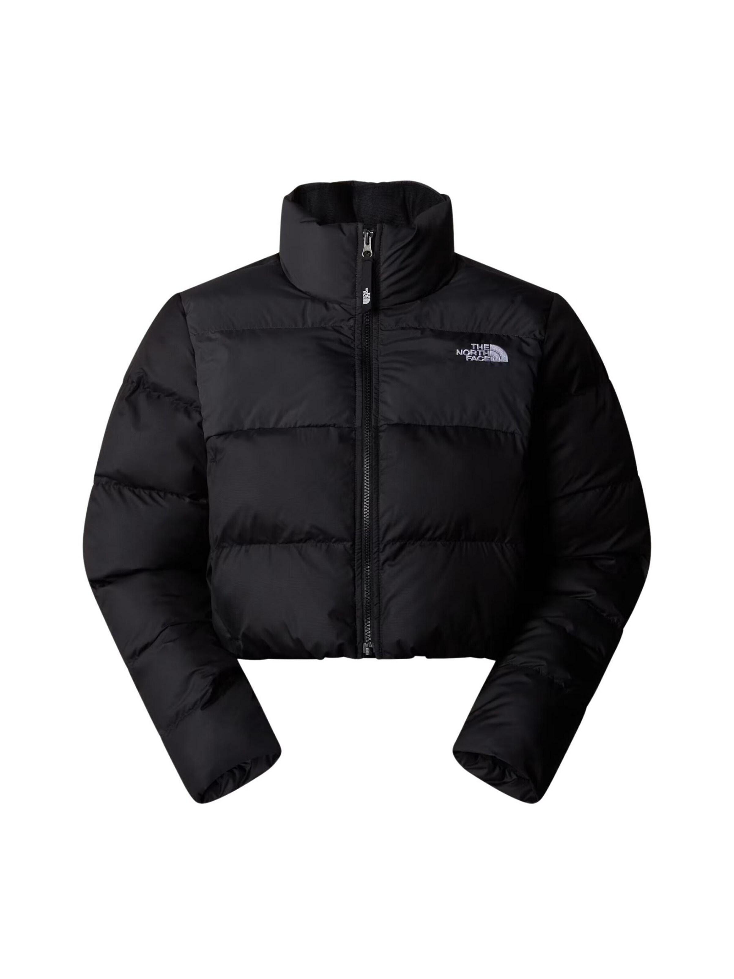 THE NORTH FACE Veste d’hiver 'THE NORTH FACE W C ROPPED SAIKURU GIUBOTTO' en XL en noir, Vue avec produit
