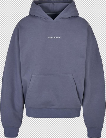 Lost YouthSweater majica 'CHAOS' - ljubičasta boja: prednji dio