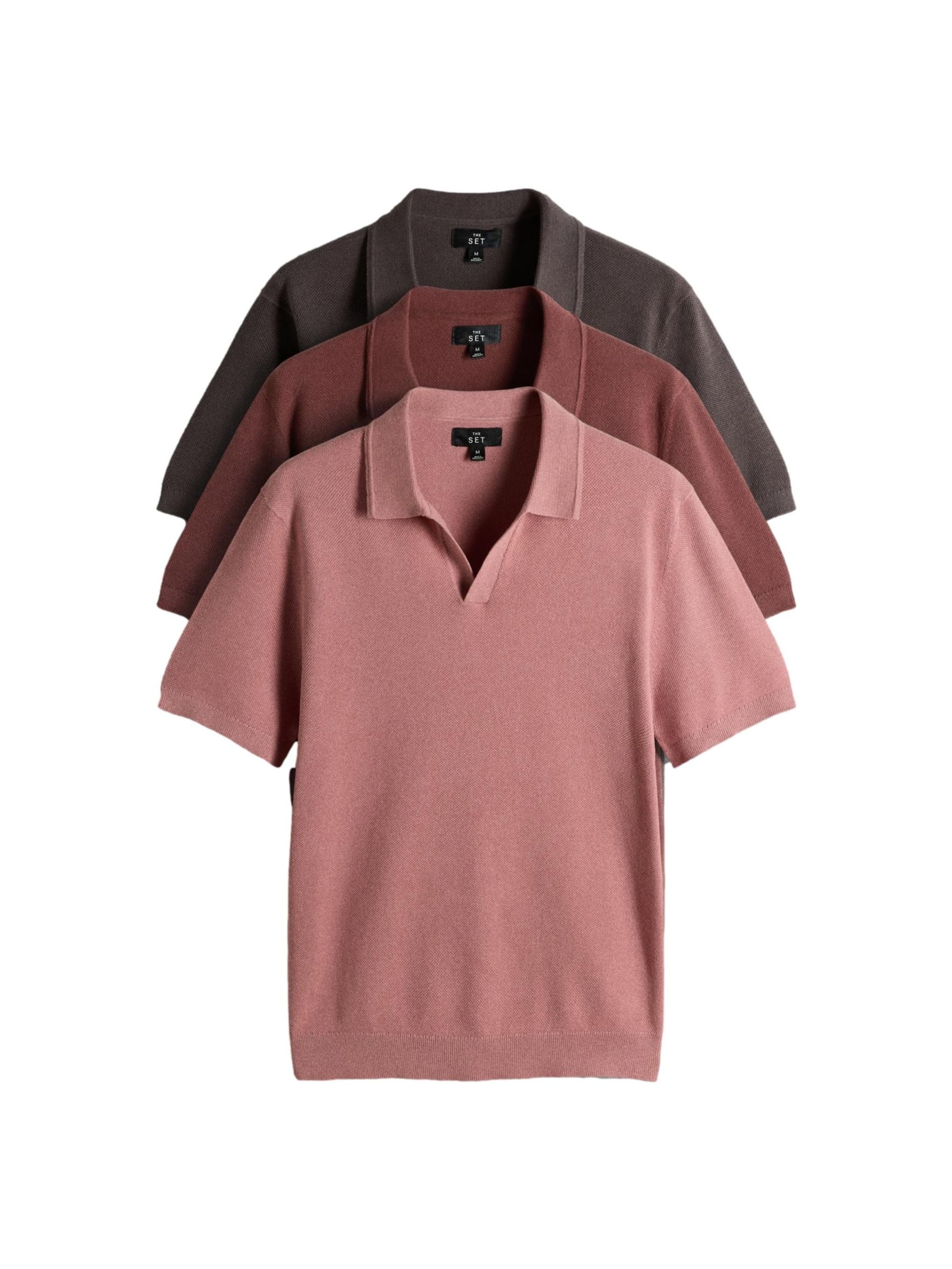 Pull-over The Set en marron : devant