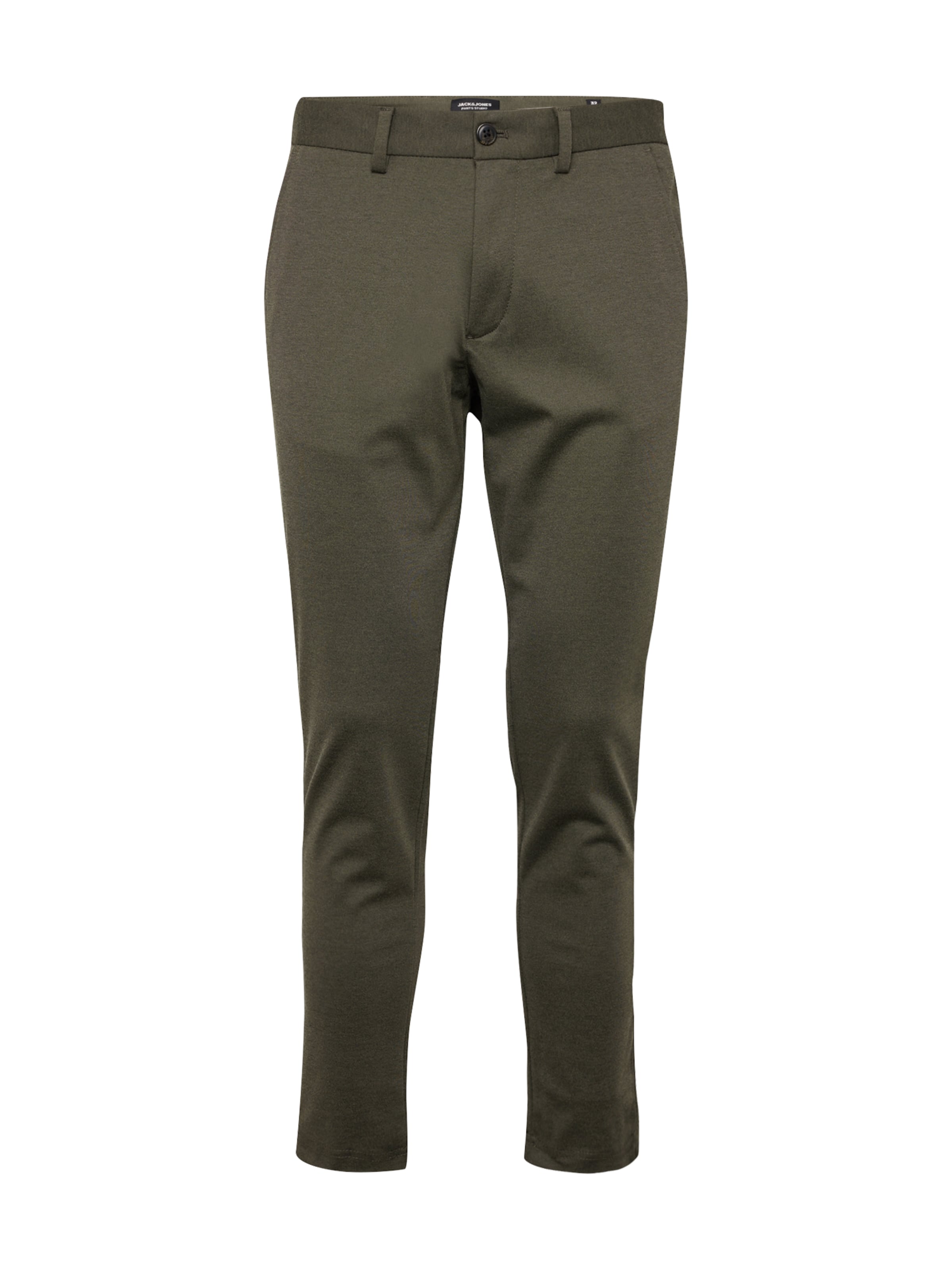 Pantalon chino 'MARCO ' JACK & JONES en vert : devant