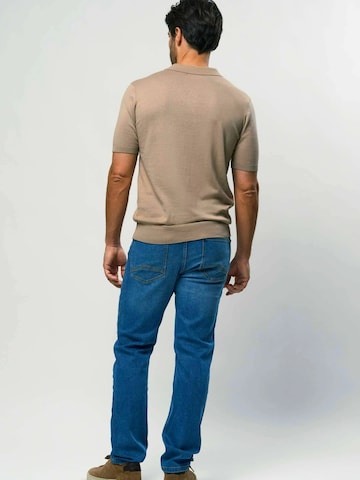 MCS Regular Fit Skjorte ' Karlo ' i gul