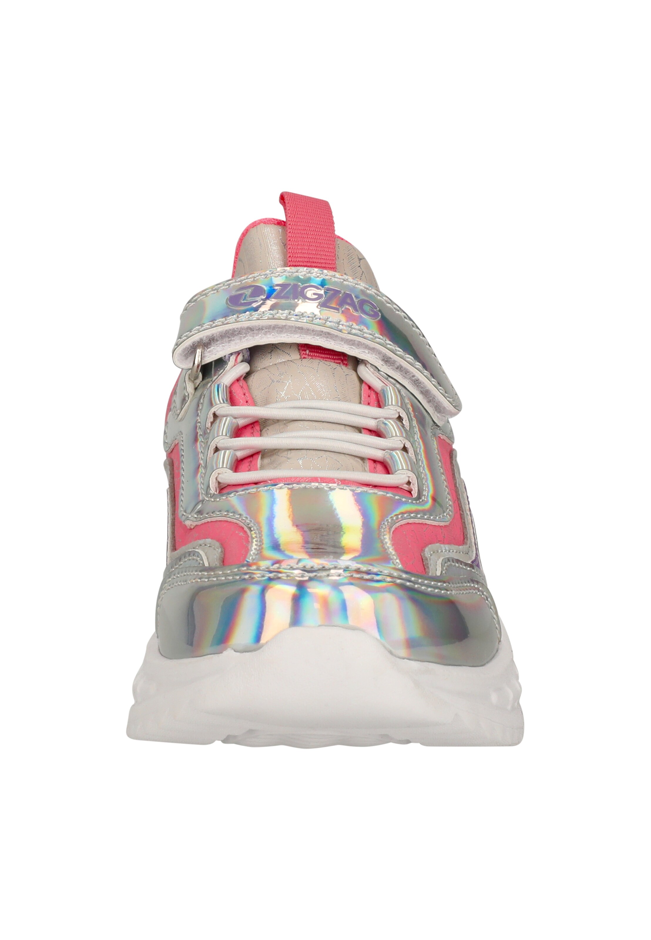 ZigZag Sneaker 'Lassis' in Silber