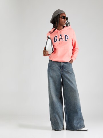 GAP Sweatshirt 'HERITAGE' in Orange