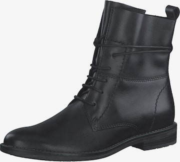 MARCO TOZZI - Botines con cordones en negro: frente