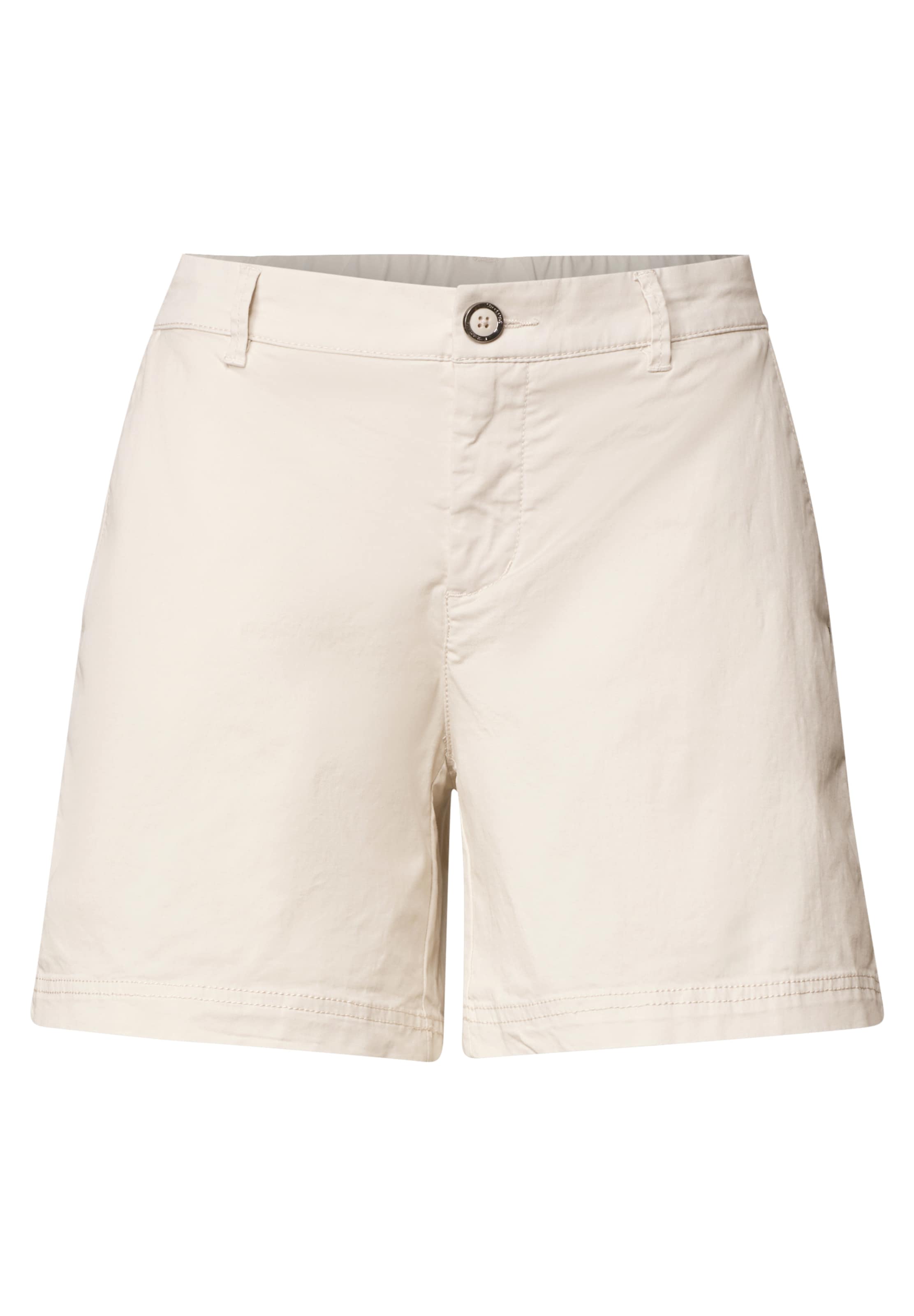 STREET ONE Shorts in 32 in weiß, Produktansicht