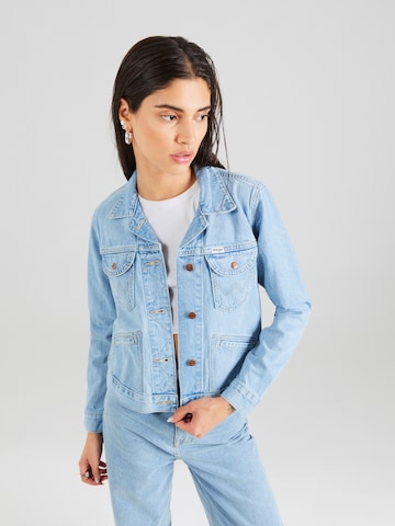 WRANGLER Tussenjas in Blauw: voorkant