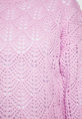swirly Trui in Roze
