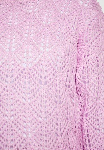 Pull-over swirly en rose