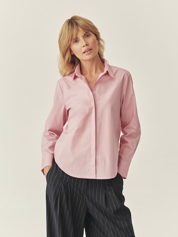 TATUUM Bluse 'Astoria' in Pink: Vorderseite