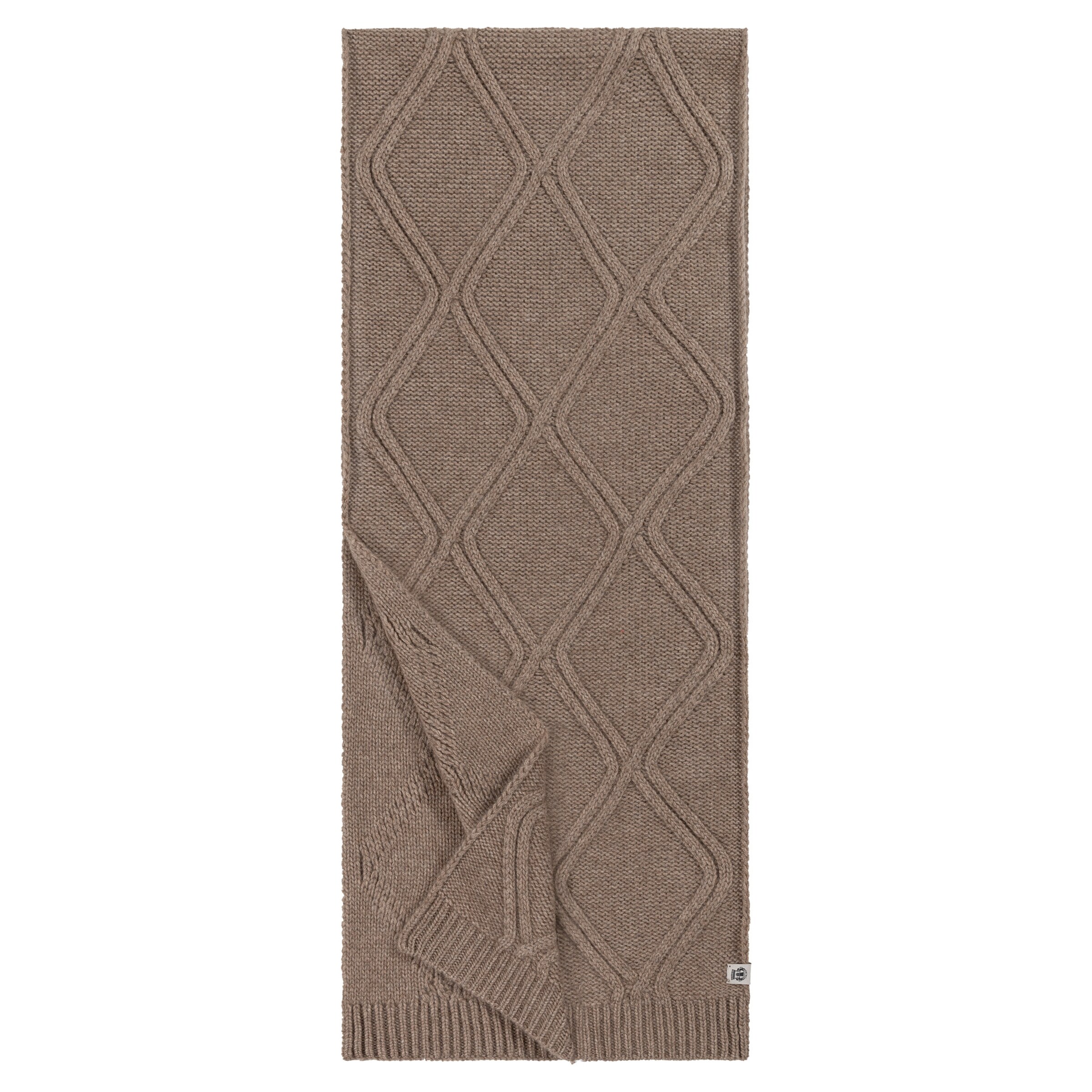 Écharpe 'DIAMOND CASHMERE' Roeckl en gris : devant