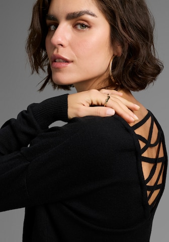 LAURA SCOTT Pullover in Schwarz