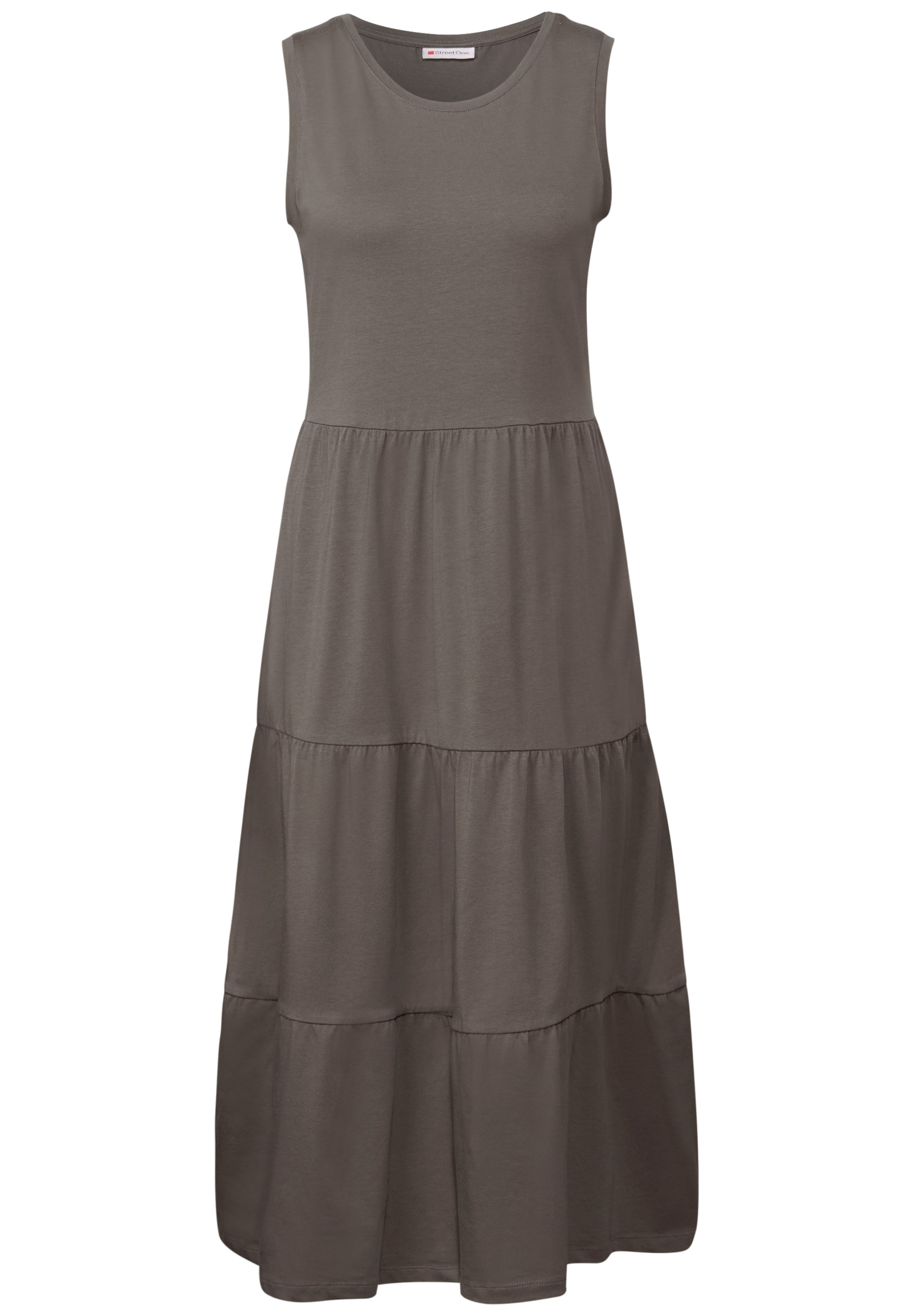 STREET ONE Dress in Brown: front