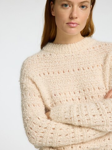 SELECTED FEMME Sveter 'SLFALFI LS' - Béžová