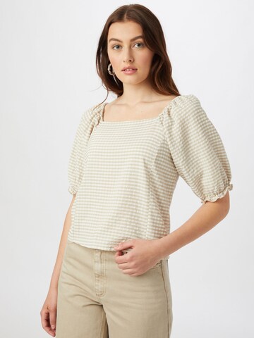 Noisy may Shirts 'FENJA' i beige: forside