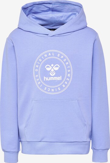 Hummel Sweatshirt 'Cuatro' i ljusblå / vit, Produktvy