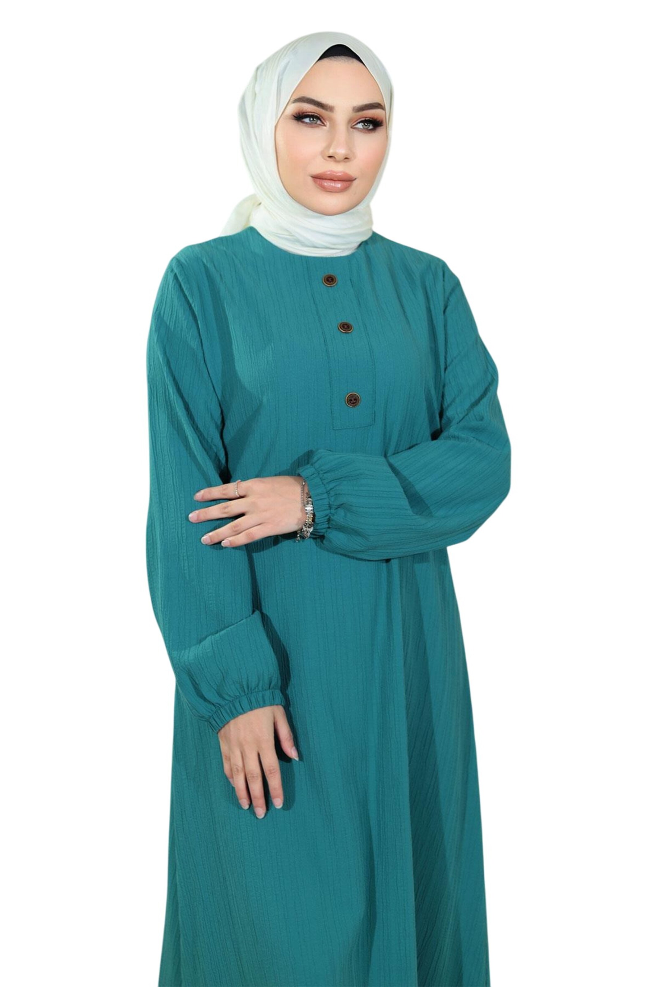 Pantalons de tailleur MODAMIHRAM en vert