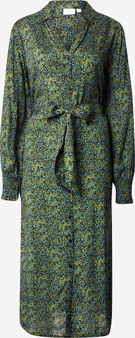 SAINT TROPEZ Платье-рубашка 'Tama' в Зеленый: спереди
