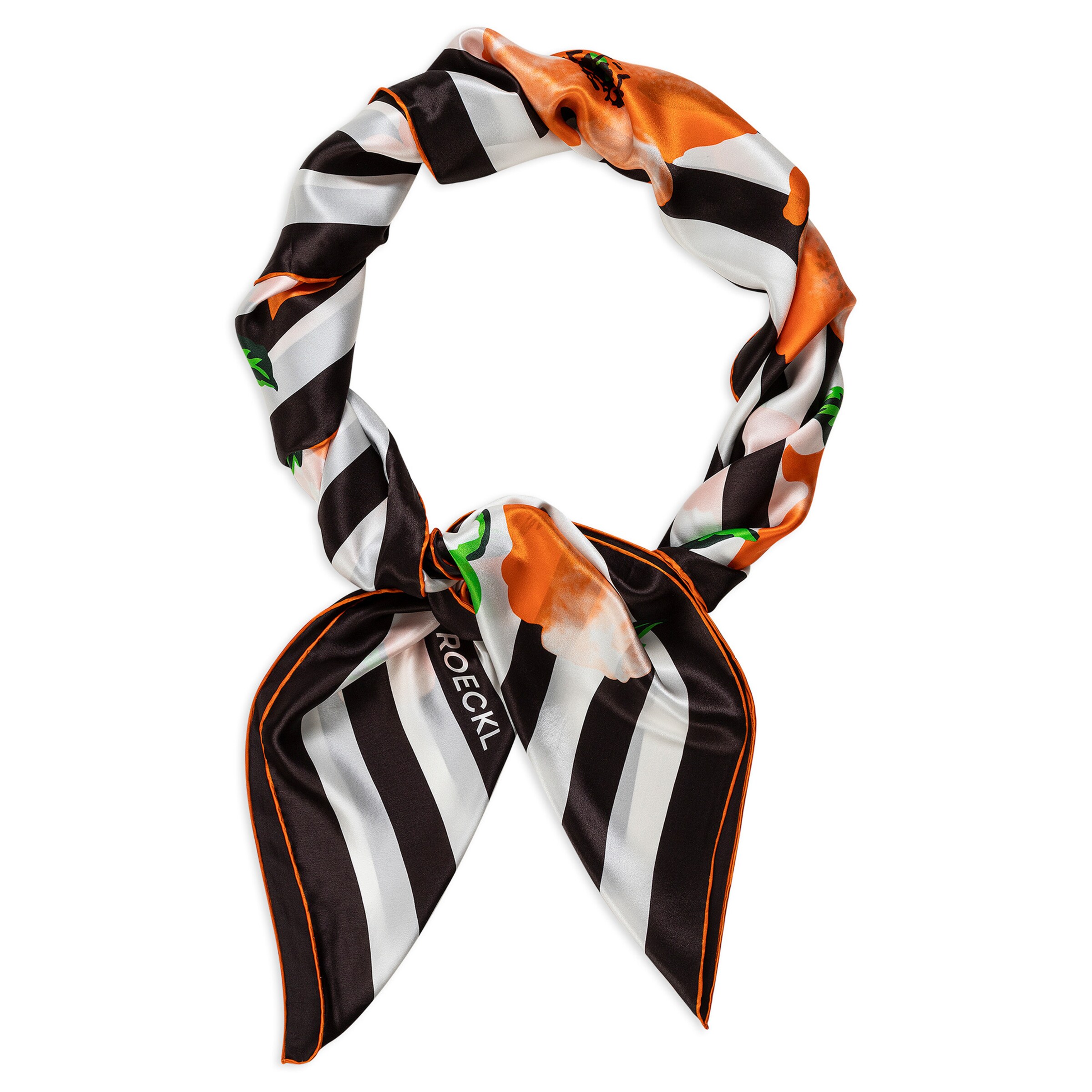 Foulard 'POPPY RUSH' di Roeckl in nero