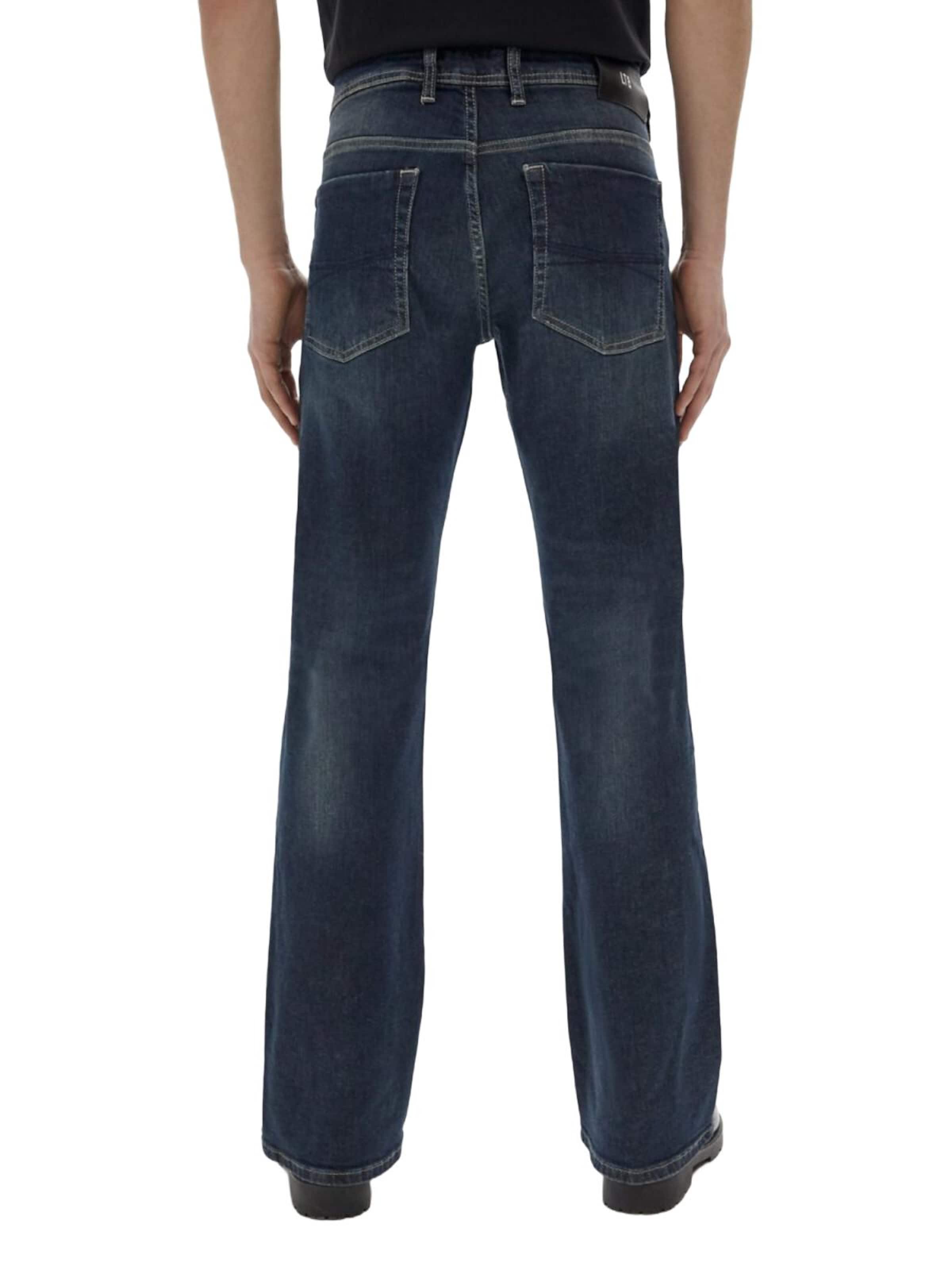 LTB Jeans - regular Vaquero 'LTB Jeans Tınman Mid Waist Piece Leg Jeans Trousers' en azul