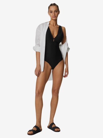 Marks & Spencer Triangle Swimsuit in Black