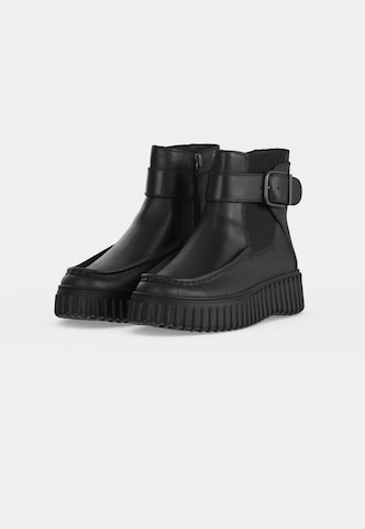 CLARKS Stiefelette 'Torhill' in Schwarz: Vorderseite