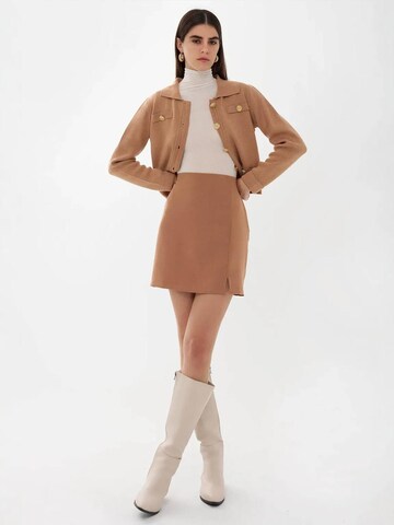 Hiccup Skirt in Brown