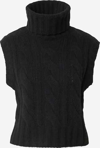 ABOUT YOU x Marie von Behrens Pullover 'Camille' in Schwarz: predná strana