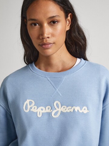 Pepe Jeans Sweatshirt 'NANETTE' in Blau