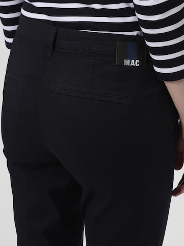 MAC - Slimfit Calças chino 'Summer Spirit' em azul