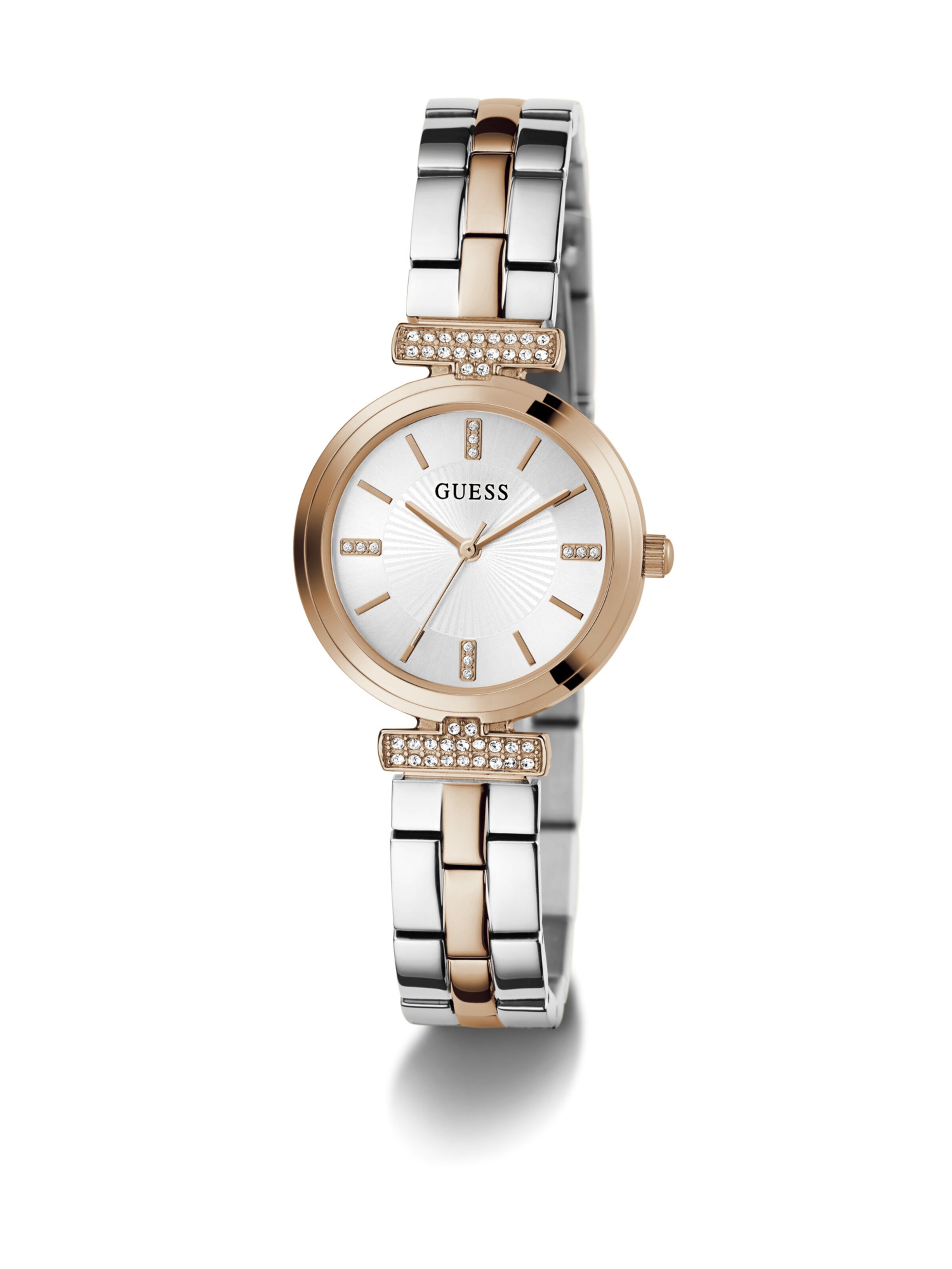 GUESS Uhr 'ARRAY' in Silber