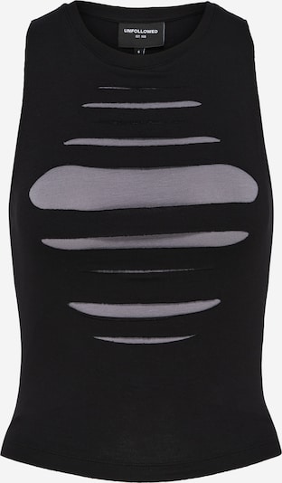 UNFOLLOWED x ABOUT YOU Shirt 'AFTER HOUR' in de kleur Zwart, Productweergave