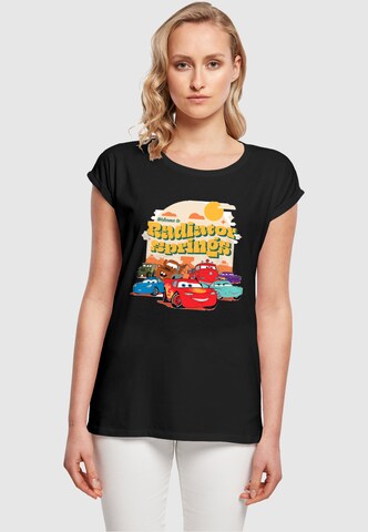 ABSOLUTE CULT T-Shirt 'Cars - Radiator Springs Group' in Schwarz: predná strana