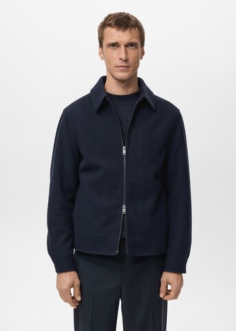 MANGO MAN Between-Season Jacket 'Cole' in Blue: front