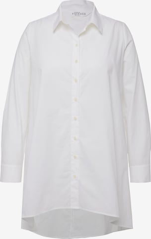 Studio Untold Blouse in White: front