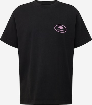 T-Shirt fonctionnel RIP CURL en noir : devant