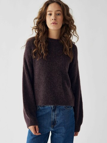 Pull-over ' Kae ' Noella en marron