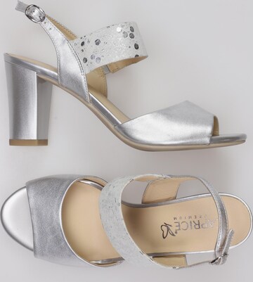 CAPRICE Sandals & High-Heeled Sandals in 39 in Silver: front