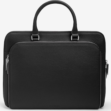 Gretchen Laptoptasche 'Jasmine' in Schwarz: Vorderseite