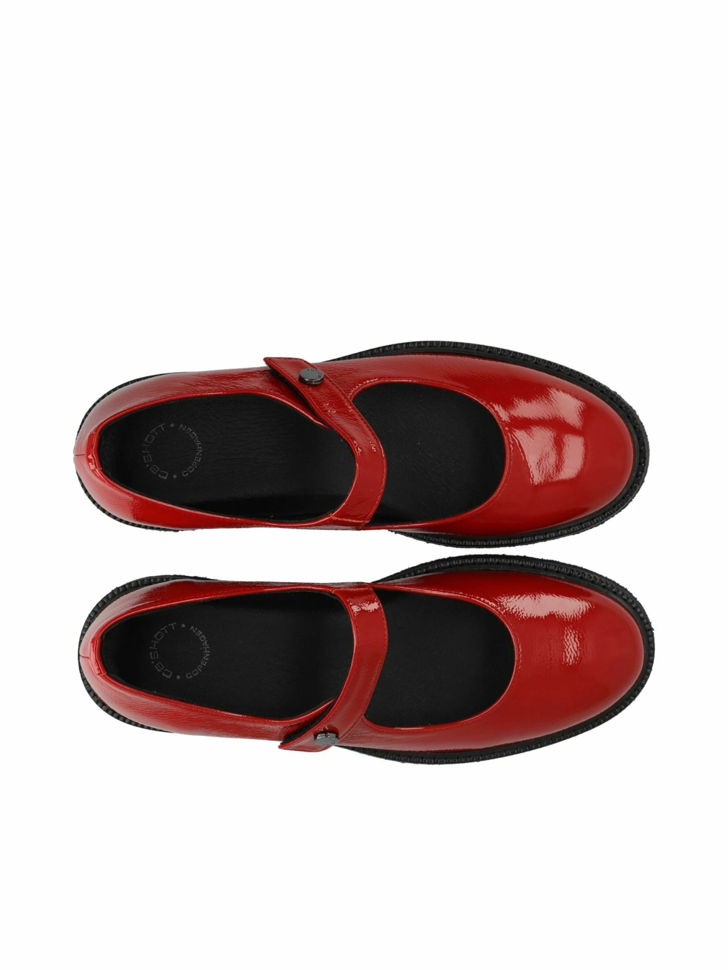 Ca'Shott Nauhaballerina 'Betty' värissä punainen