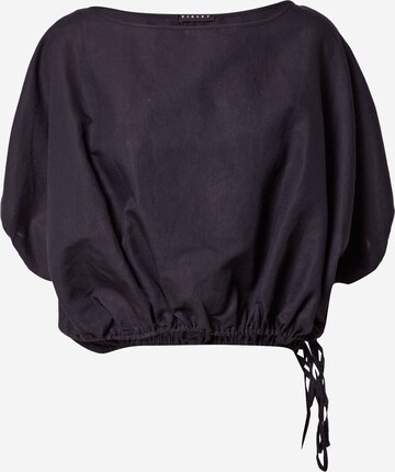 Sisley - Blusa en negro: frente