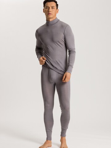 Sous-vêtements longs ' Woolen Silk ' Hanro en gris