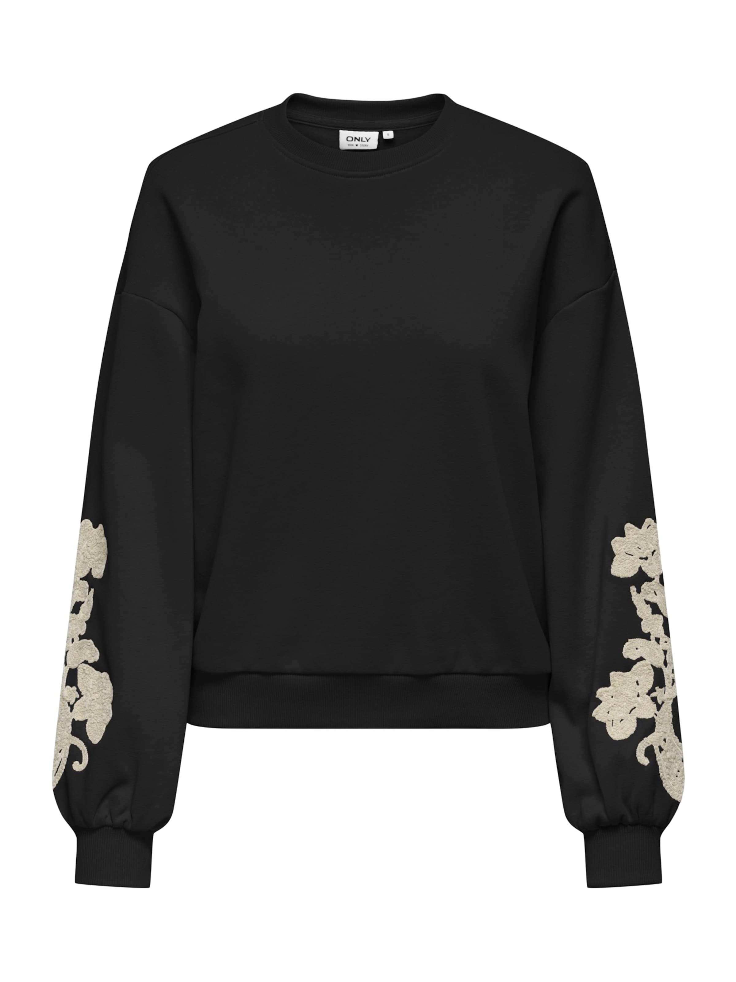 juoda ONLY Megztinis be užsegimo 'ONLBROOKLYN': priekis