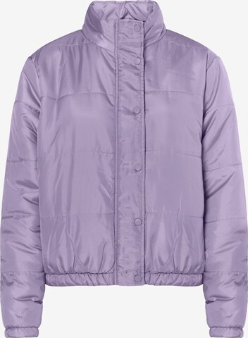 MYMO Between-Season Jacket in Purple: front