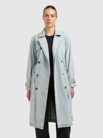 Manteau mi-saison 'Hera' khujo en bleu